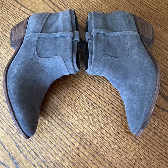 JOIE GREY SUEDE BOOTIES SIZE 11 - Picture 3 of 14